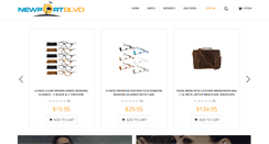 Desktop Screenshot of newportblvd.com